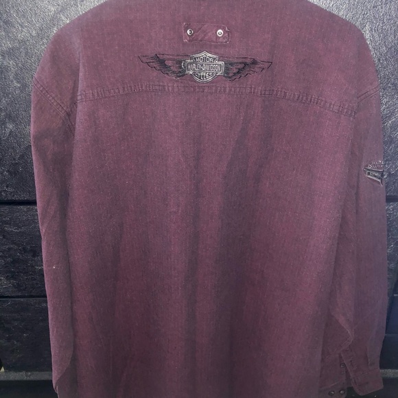 Men’s long sleeve HD.button down shirt - Picture 2 of 4